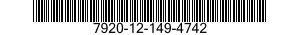 7920-12-149-4742  7920121494742 121494742