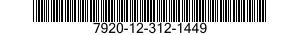7920-12-312-1449  7920123121449 123121449
