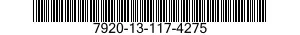 7920-13-117-4275 BRUSH,WIRE,TUBE 7920131174275 131174275