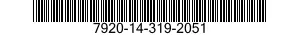 7920-14-319-2051  7920143192051 143192051