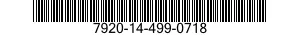 7920-14-499-0718 CLOTH,CLEANING 7920144990718 144990718