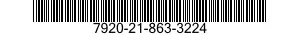 7920-21-863-3224  7920218633224 218633224