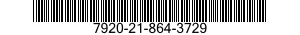 7920-21-864-3729  7920218643729 218643729