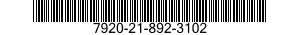 7920-21-892-3102 BRUSH,DUSTING,BENCH 7920218923102 218923102