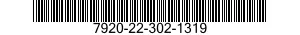 7920-22-302-1319  7920223021319 223021319