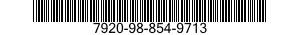 7920-98-854-9713  7920988549713 988549713