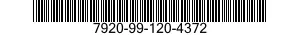 7920-99-120-4372  7920991204372 991204372