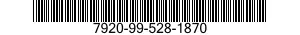 7920-99-528-1870  7920995281870 995281870