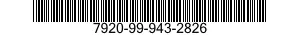 7920-99-943-2826 BRUSH,CLOTHES 7920999432826 999432826