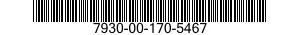 7930-00-170-5467 SOAP,SADDLE 7930001705467 001705467