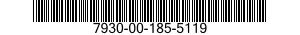 7930-00-185-5119  7930001855119 001855119
