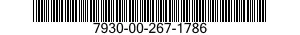 7930-00-267-1786  7930002671786 002671786
