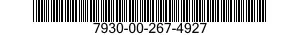 7930-00-267-4927  7930002674927 002674927