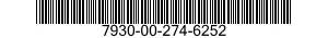 7930-00-274-6252  7930002746252 002746252