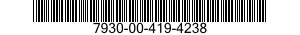 7930-00-419-4238  7930004194238 004194238