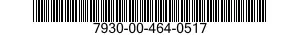 7930-00-464-0517 DISHWASHING COMPOUND,MACHINE 7930004640517 004640517
