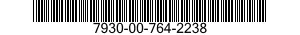 7930-00-764-2238  7930007642238 007642238