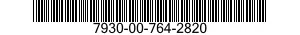 7930-00-764-2820 CLEANING COMPOUND,SOLVENT-DETERG  BFNTK 7930007642820 007642820