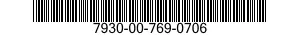 7930-00-769-0706  7930007690706 007690706