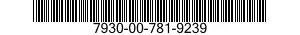 7930-00-781-9239  7930007819239 007819239