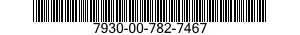 7930-00-782-7467  7930007827467 007827467