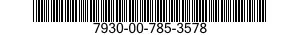7930-00-785-3578  7930007853578 007853578