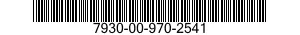 7930-00-970-2541  7930009702541 009702541