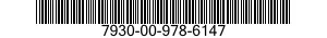 7930-00-978-6147  7930009786147 009786147
