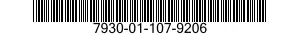 7930-01-107-9206  7930011079206 011079206
