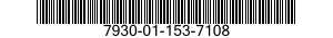 7930-01-153-7108  7930011537108 011537108