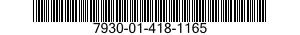 7930-01-418-1165 CLEANING COMPOUND,SOLVENT-DETERGENT 7930014181165 014181165