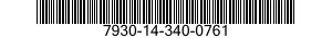 7930-14-340-0761  7930143400761 143400761