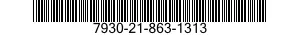7930-21-863-1313  7930218631313 218631313