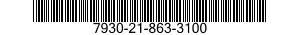 7930-21-863-3100  7930218633100 218633100