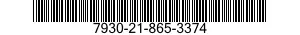 7930-21-865-3374  7930218653374 218653374