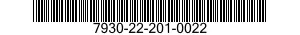 7930-22-201-0022  7930222010022 222010022
