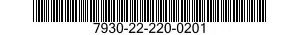 7930-22-220-0201  7930222200201 222200201