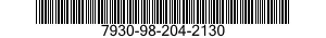 7930-98-204-2130 DETERGENT,LAUNDRY 7930982042130 982042130