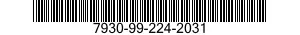7930-99-224-2031 CLEANING COMPOUND,SOLVENT-DETERGENT 7930992242031 992242031