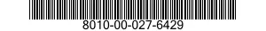 8010-00-027-6429  8010000276429 000276429