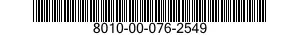 8010-00-076-2549  8010000762549 000762549
