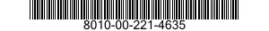 8010-00-221-4635 COATING COMPOUND,FLUORESCENT 8010002214635 002214635