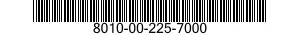 8010-00-225-7000 COATING COMPOUND,FLUORESCENT 8010002257000 002257000