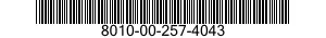 8010-00-257-4043  8010002574043 002574043