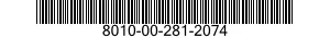 8010-00-281-2074 STAIN 8010002812074 002812074