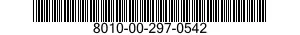 8010-00-297-0542  8010002970542 002970542