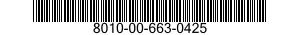 8010-00-663-0425  8010006630425 006630425