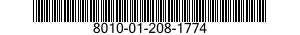 8010-01-208-1774 COATING COMPOUND,FIRE PROTECTIVE 8010012081774 012081774