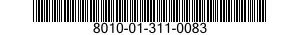 8010-01-311-0083 EPOXY COATING KIT 8010013110083 013110083