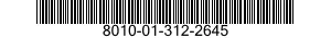 8010-01-312-2645 POLYURETHANE COATING 8010013122645 013122645
